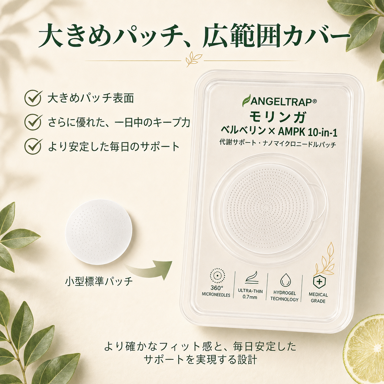 公式旗艦店 /ANGELTRAP®＆NAD+ 10-in-1 ナノ強化フォ【アップグレ一ド版】ー — 肥満、肌のたるみ、糖尿病、睡眠時無呼吸症候群、関節の悩み、その他健康上の懸念にアプローチ🛡️