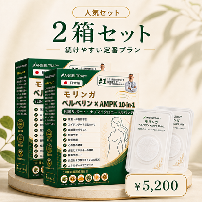 公式旗艦店 /ANGELTRAP®＆NAD+ 10-in-1 ナノ強化フォ【アップグレ一ド版】ー — 肥満、肌のたるみ、糖尿病、睡眠時無呼吸症候群、関節の悩み、その他健康上の懸念にアプローチ🛡️